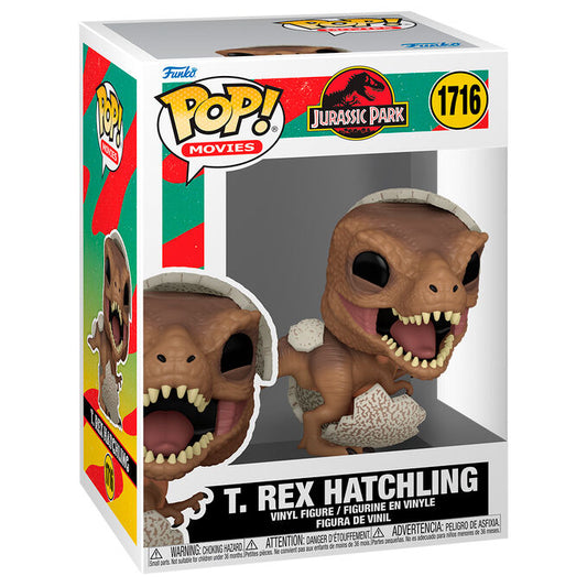 Figura POP de cría de T-Rex de Jurassic Park