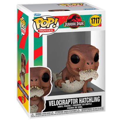 Figura POP de cría de Velociraptor de Jurassic Park