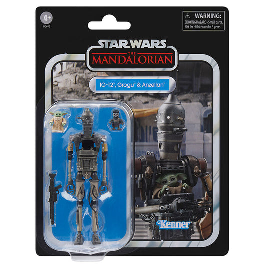 Figurka IG 12 Grogu i Anzellan The Mandalorian Star Wars 9 5 cm