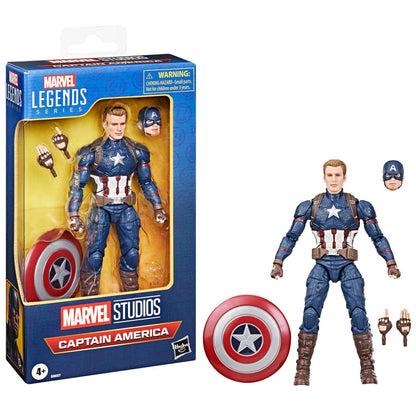 Avengers Kapitan Ameryka Figurka Avengers: Endgame Seria Marvel Legends 15 cm