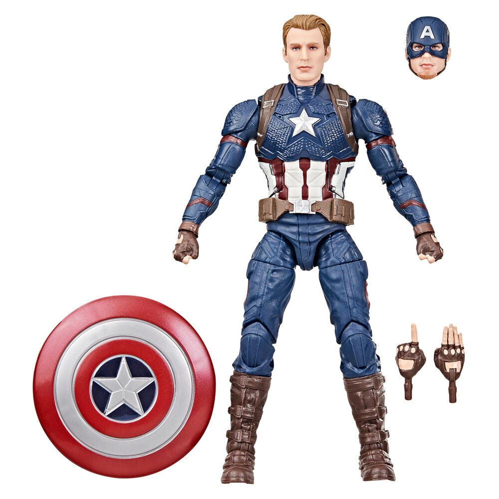 Avengers Kapitan Ameryka Figurka Avengers: Endgame Seria Marvel Legends 15 cm