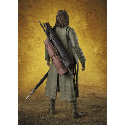 Figurine S H Figuarts Aragon La Communauté de l'Anneau Le Seigneur des Anneaux 15 cm
