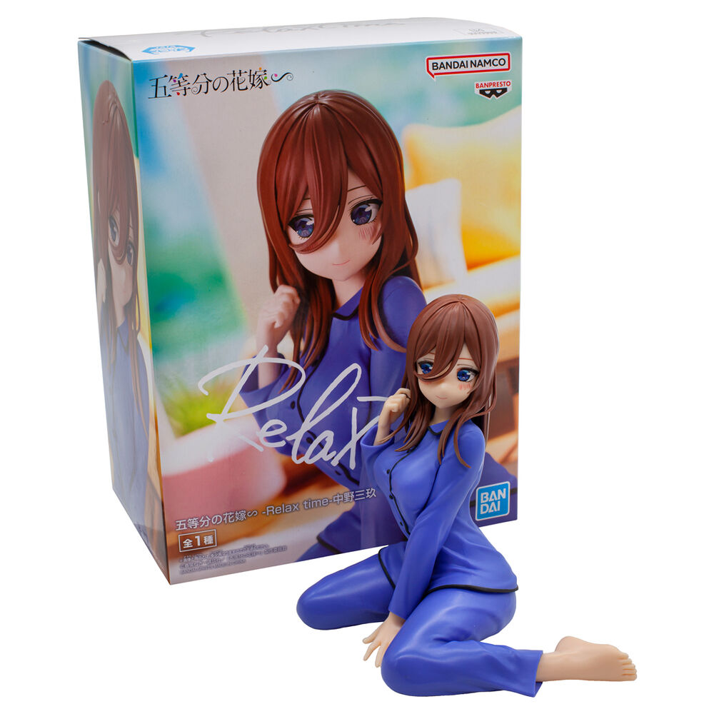 Figurka Miku Nakano Relax Time The Quintessential Quintuplets 12 cm