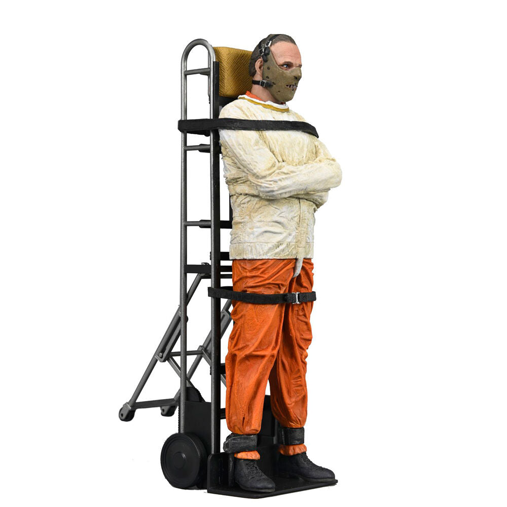 Figura enmascarada del Dr Hannibal Lecter de El silencio de los corderos 18 cm