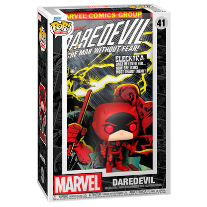 pop figure comic cover marvel daredevil