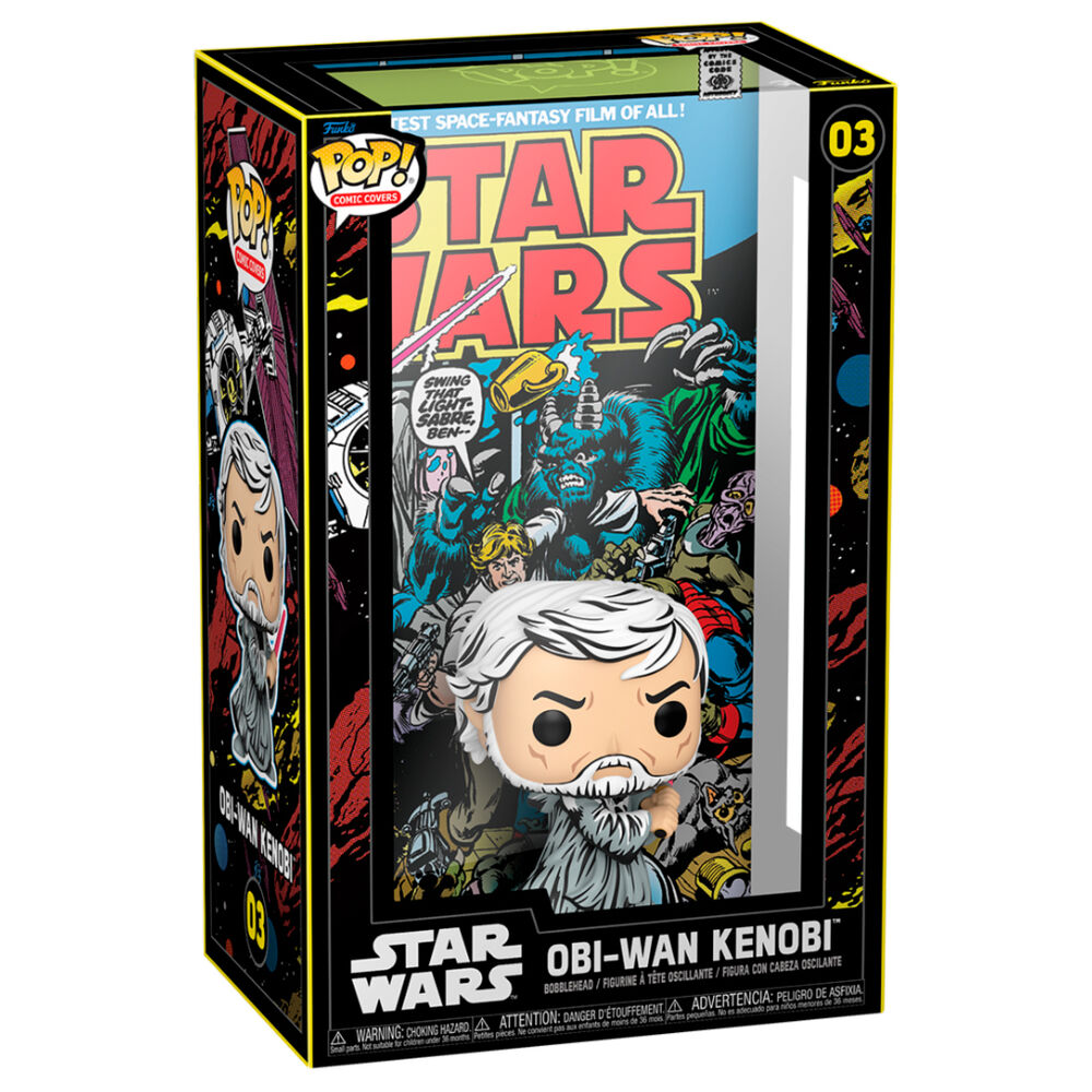 pop figure comic cover star wars obi wan kenobi