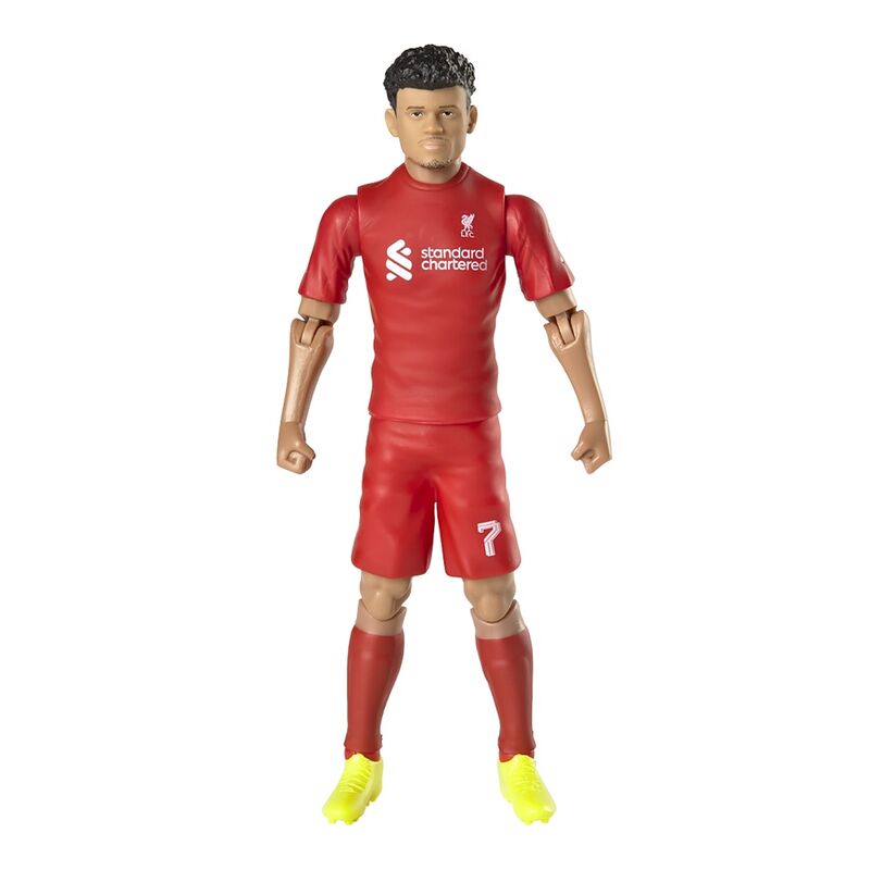 Boneco de ação Luis Diaz do Liverpool Football Club 20 cm