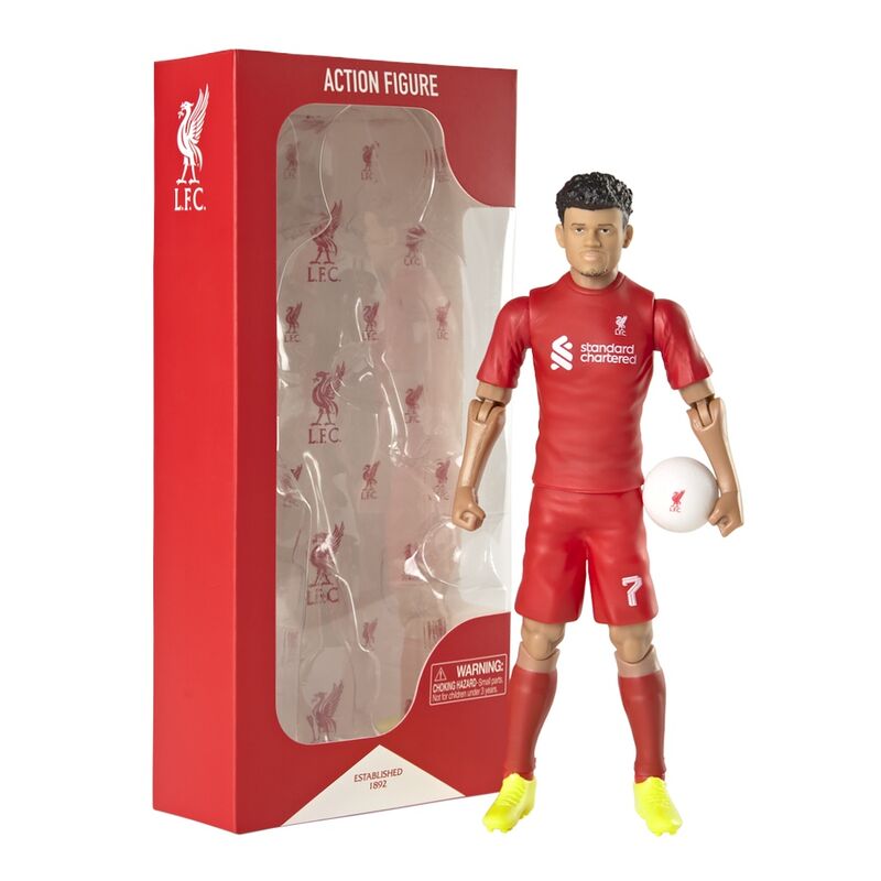 action figure luis diaz liverpool football club 20cm