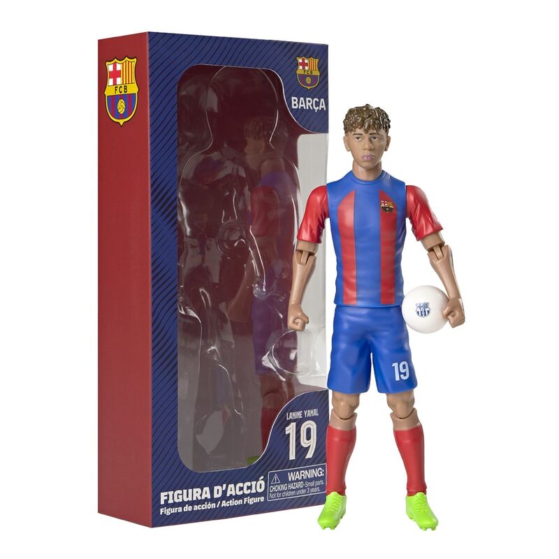 action figure lamine yamal fc barcelona 20cm