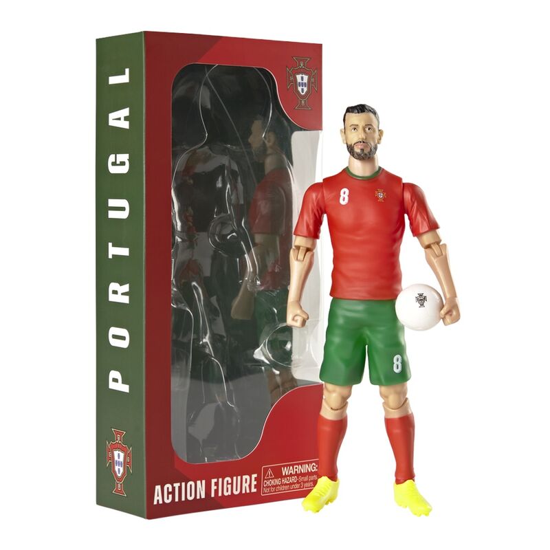 action figure bruno fernandes portugal 20cm