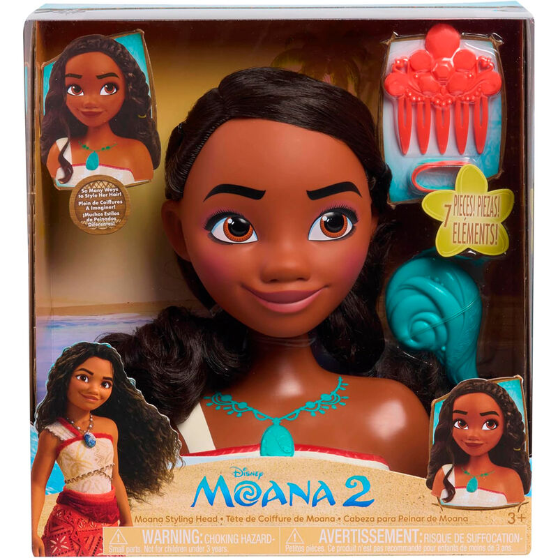 Fryzury na biust Vaiana Moana 2 Disney