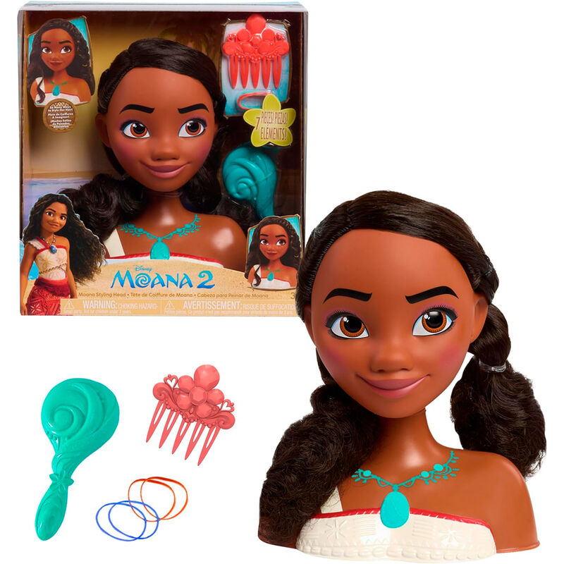 Fryzury na biust Vaiana Moana 2 Disney
