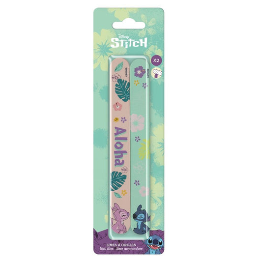 blister pack of 2 disney stitch nail files