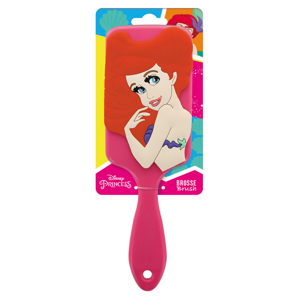 3d hair brush ariel the little mermaid disney