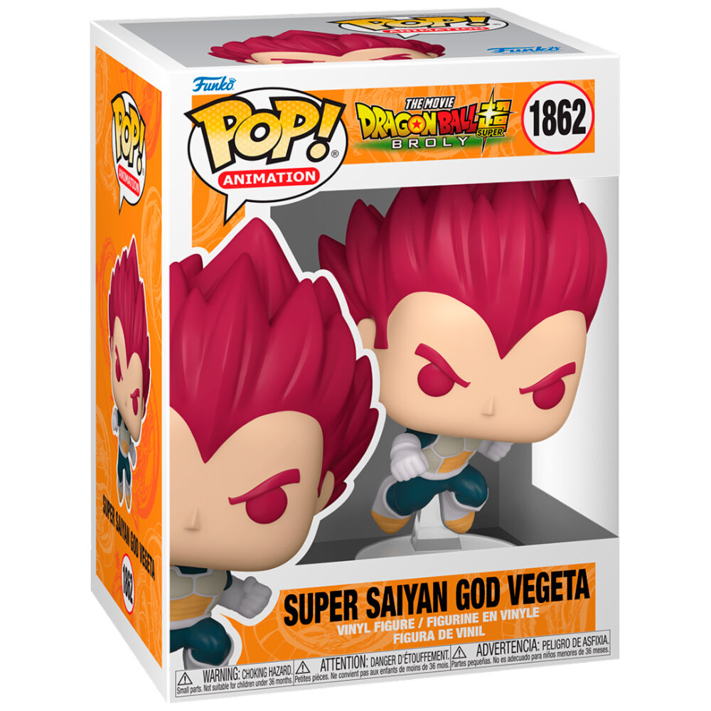 Statuetta POP di Dragon Ball Super Broly Super Saiyan God Vegeta
