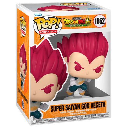 Statuetta POP di Dragon Ball Super Broly Super Saiyan God Vegeta