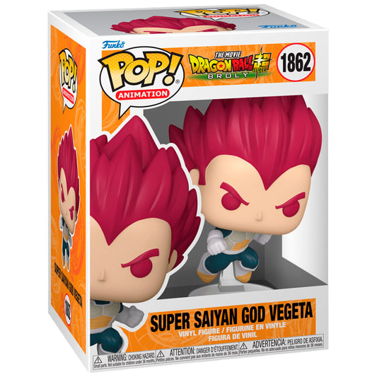 Statuetta POP di Dragon Ball Super Broly Super Saiyan God Vegeta