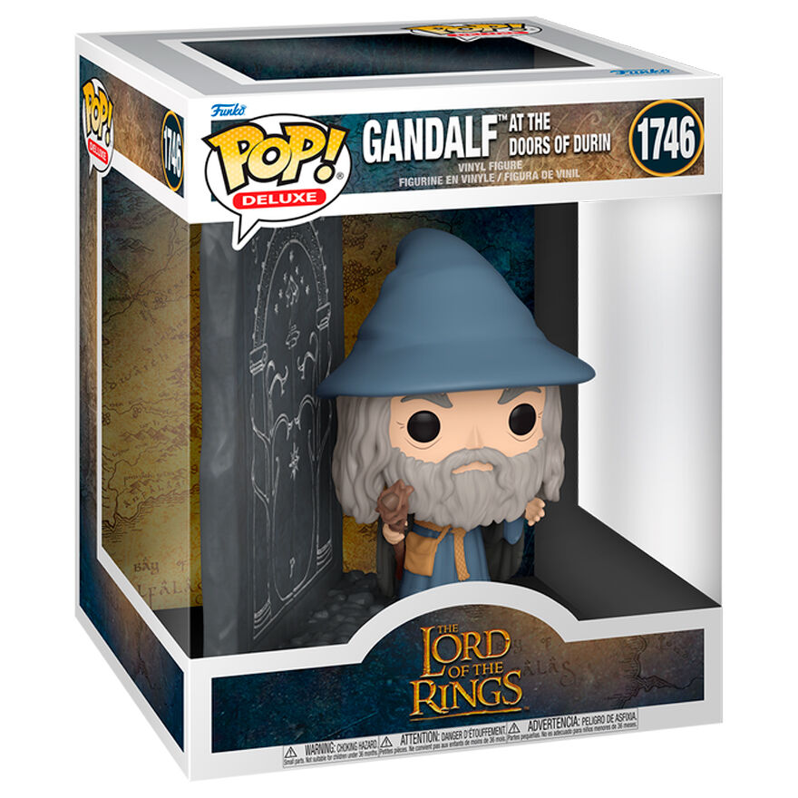 POP Deluxe Figure The Lord of the Rings Gandalf with Doors of Durin
