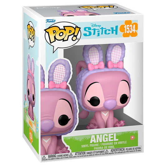 Disney POP Figure Stitch Angel Easter Bunny