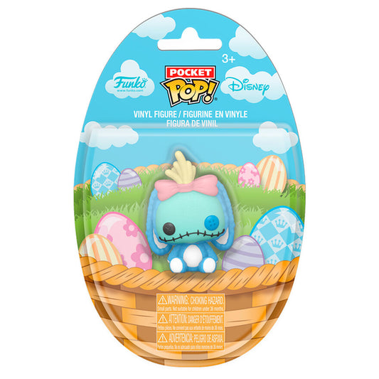 Disney Pocket POP Stitch Scrump Easter Bunny Figure