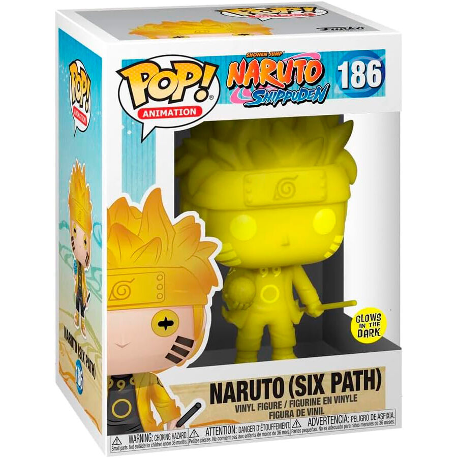 naruto shippuden naruto sixpath exclusive pop figure
