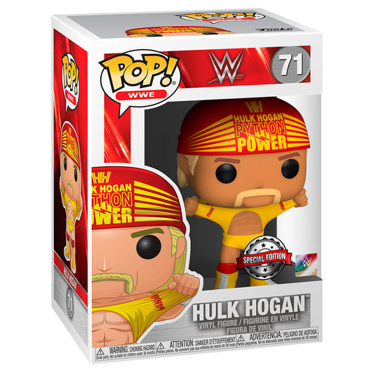 wwe hulk hogan exclusive pop figure