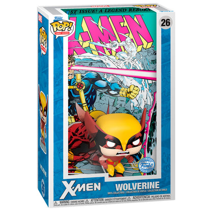 pop figure comic cover marvel x men wolverine exclusive