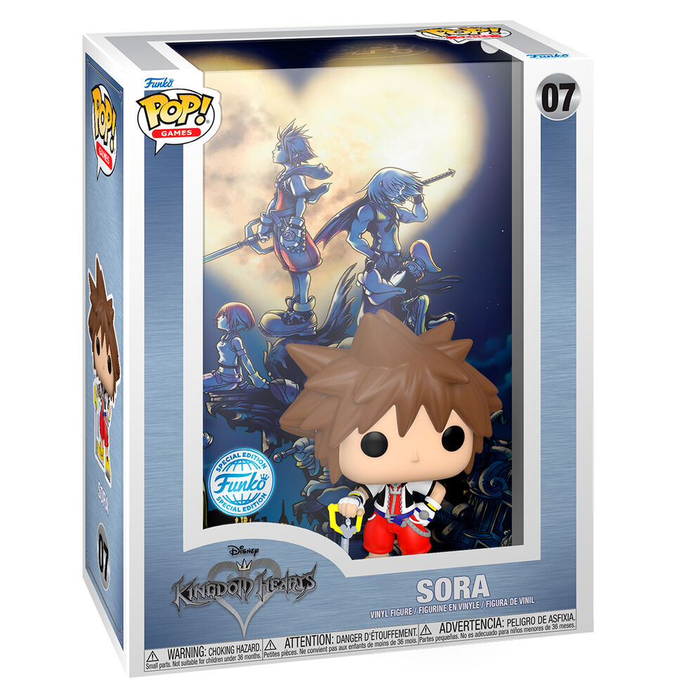 figure pop game cover kingdom hearts sora exclusive