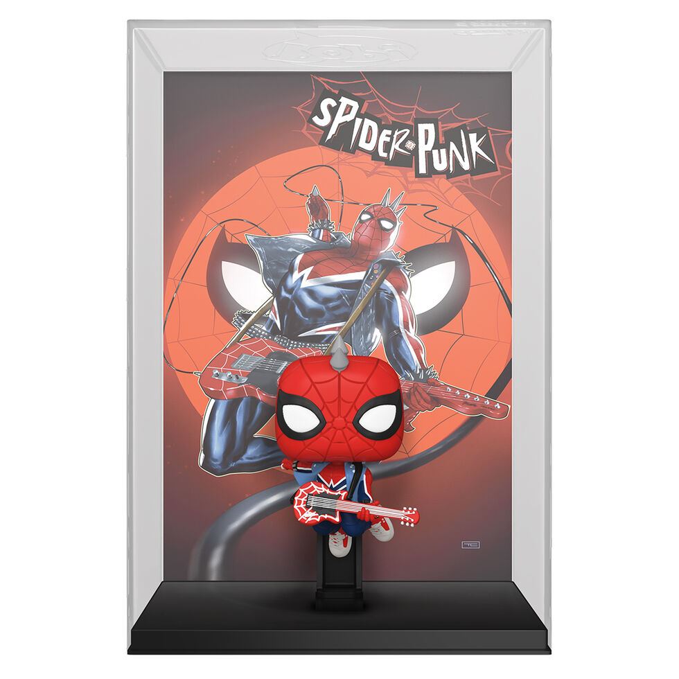 POP Figur Comic Cover Marvel Spider Punk Exklusiv