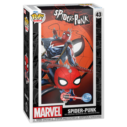 pop figure comic cover marvel spider punk exclusive
