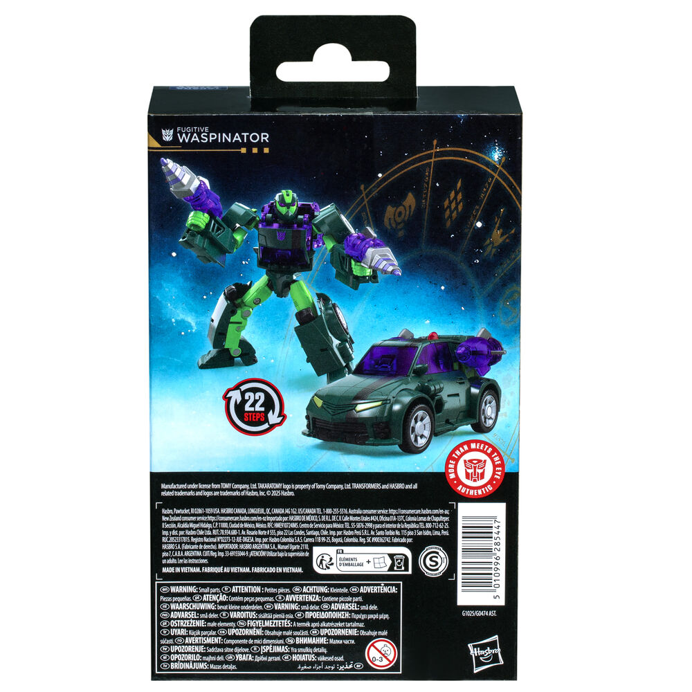 Figurka Uciekinier Waspinator Wiek Pierwszych Transformers 14 cm