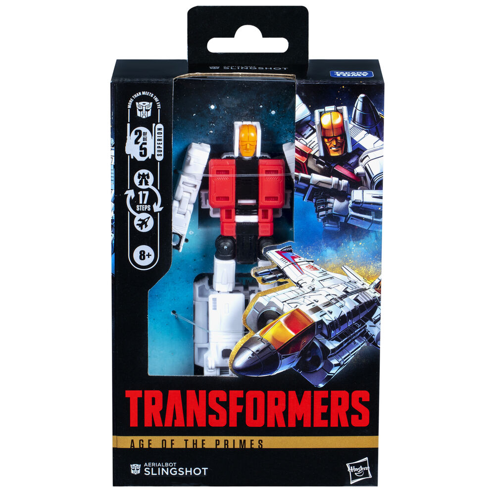 Aerialbot Slingshot Age of the Primes Transformers Figur 14cm
