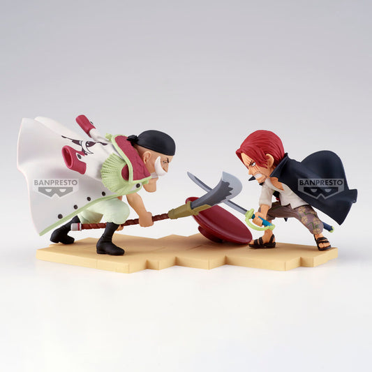 Figurka Edward Newgate kontra Shanks World Collectable Log Stories One Piece 13 cm