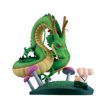 figure ichibansho oolong & shenron dragon history ii dragon ball 14cm
