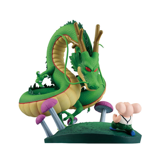 figure ichibansho oolong & shenron dragon history ii dragon ball 14cm
