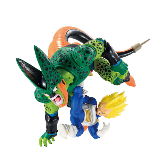 figure ichibansho vegeta vs cell dragon history ii dragon ball 17cm