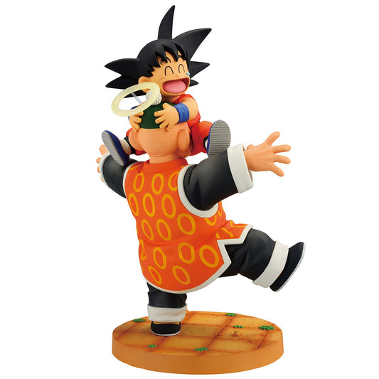 figure ichibansho son goku & grandpa son gohan dragon history ii dragon ball 16cm