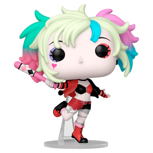 pop dc comics suicide squad isekai harley quinn figure