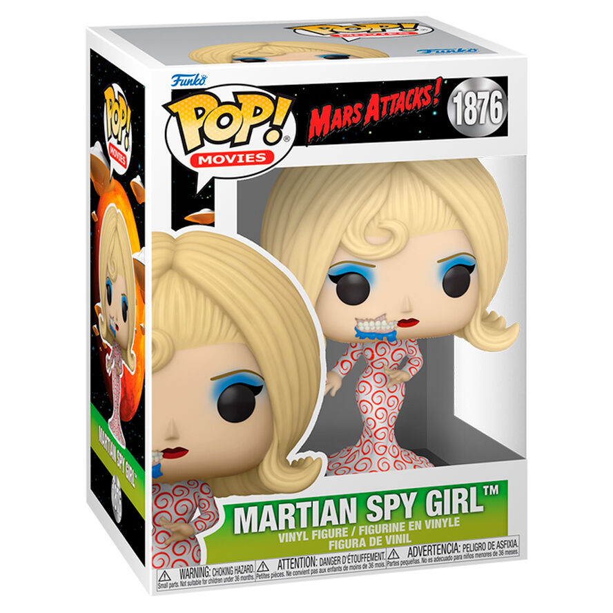 POP Figure Mars Attacks Martian Spy Girl