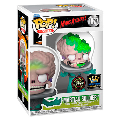 POP Figure Mars Attacks Martian Soldier Exclusive 51 Chase