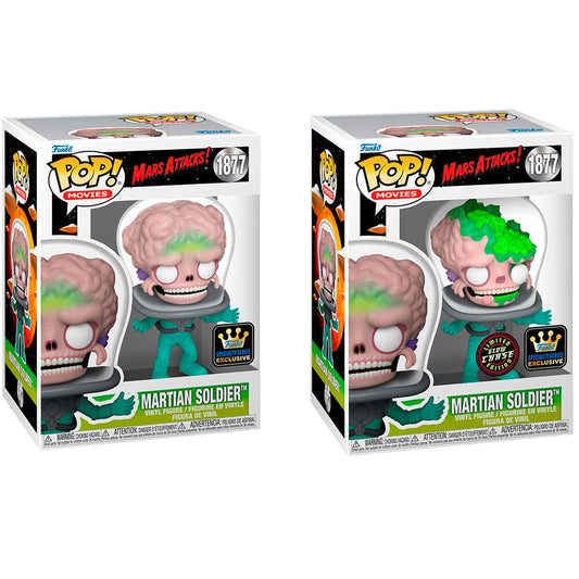 POP Figure Mars Attacks Martian Soldier Exclusive 5 1 Chase