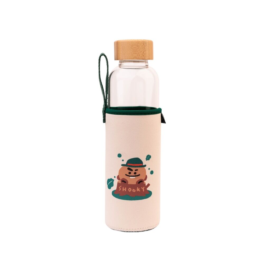Bouteille en verre BT21 tremblante