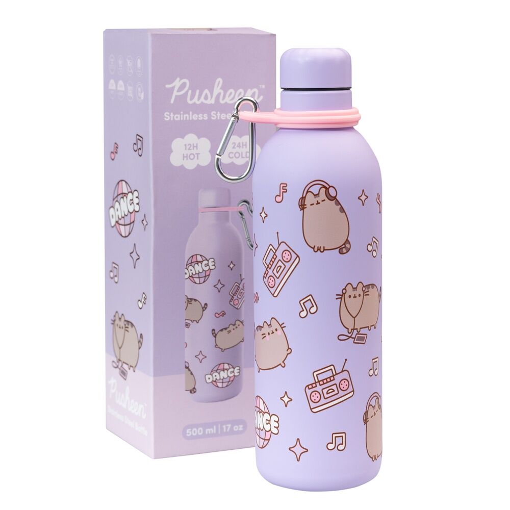 Bottiglia in acciaio inox da 500 ml di Pusheen Moments