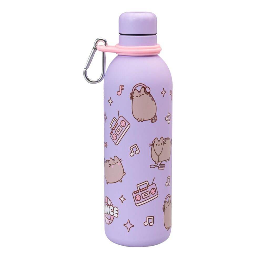 pusheen moments 500ml stainless steel bottle