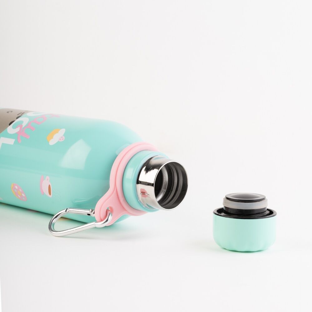 Foodie Pusheen 500ml Stainless Steel Bottle
