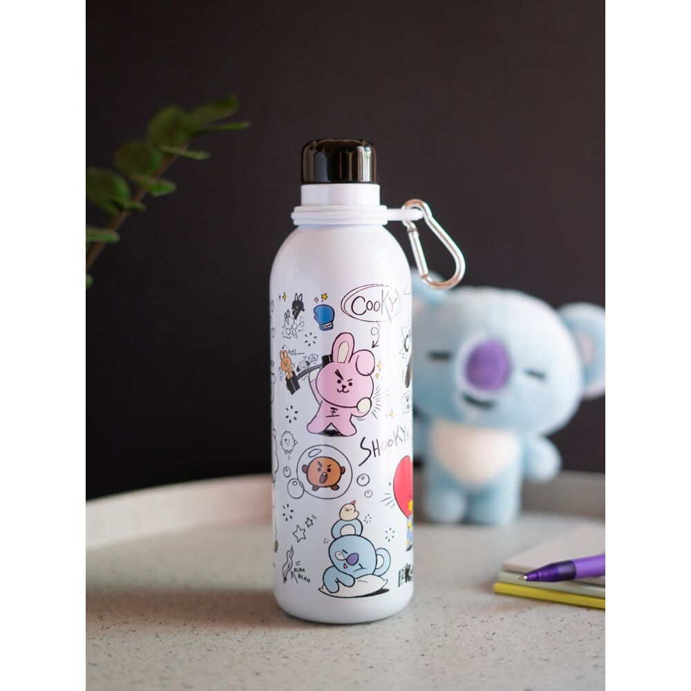 Botella de acero inoxidable BT21 de 500 ml
