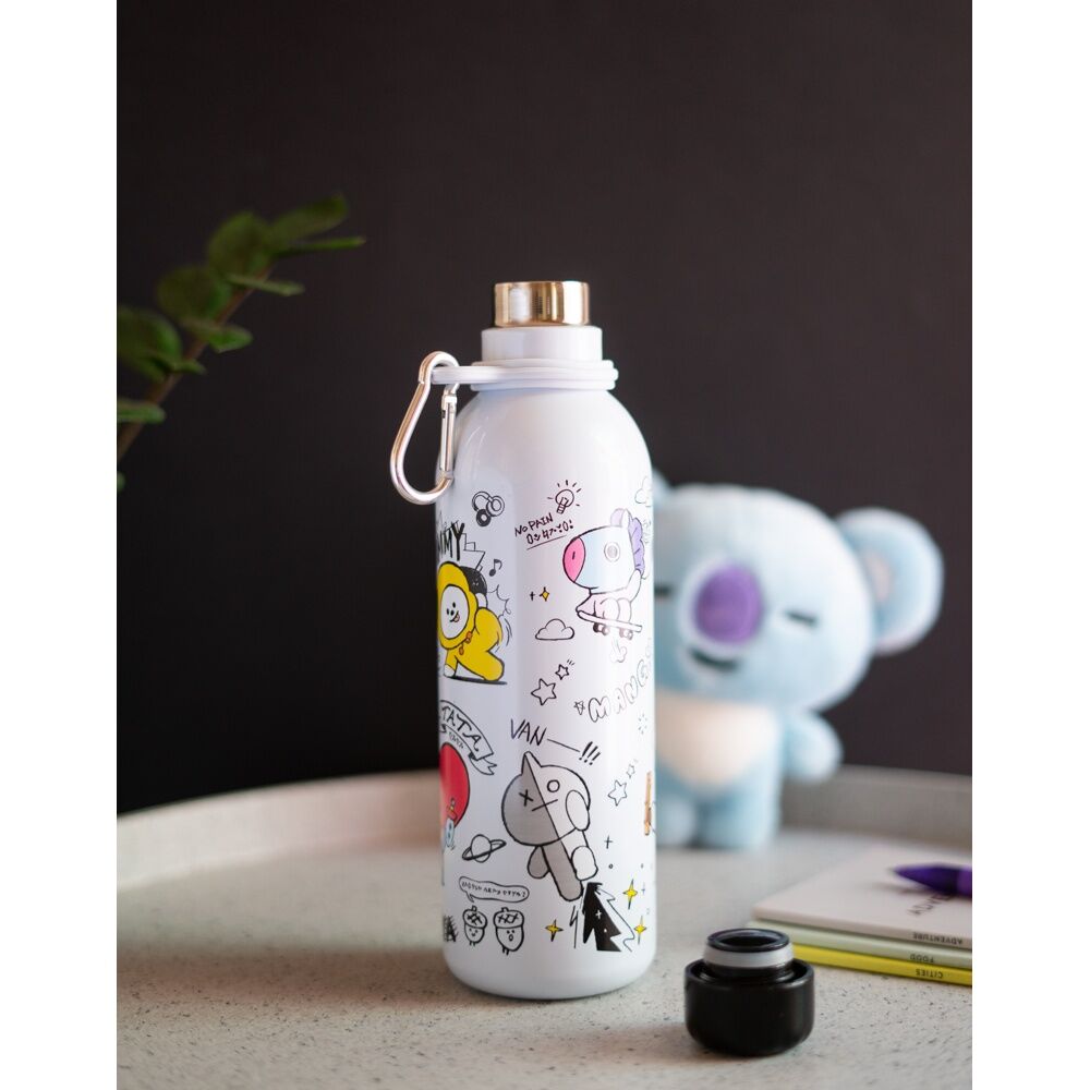 Botella de acero inoxidable BT21 de 500 ml