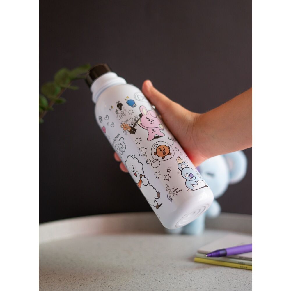 Botella de acero inoxidable BT21 de 500 ml