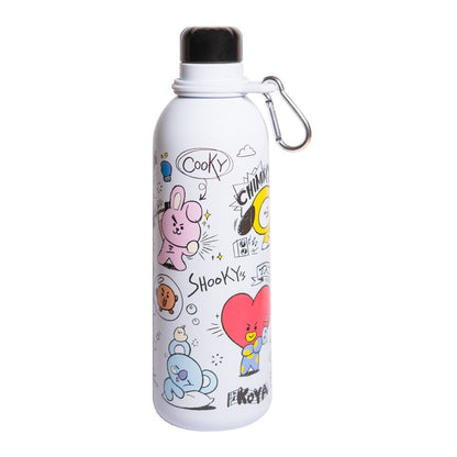 Botella de acero inoxidable BT21 de 500 ml