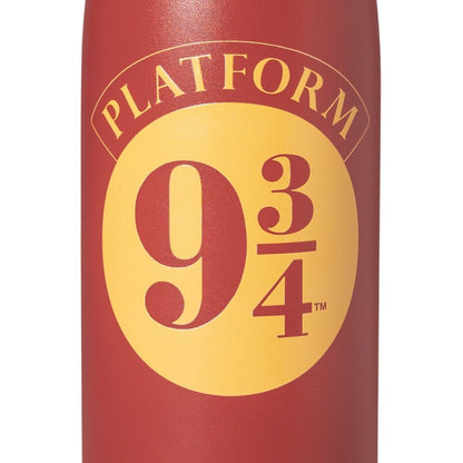 Botella de acero inoxidable de 500 ml inspirada en el Andén 9 3/4 de Harry Potter.